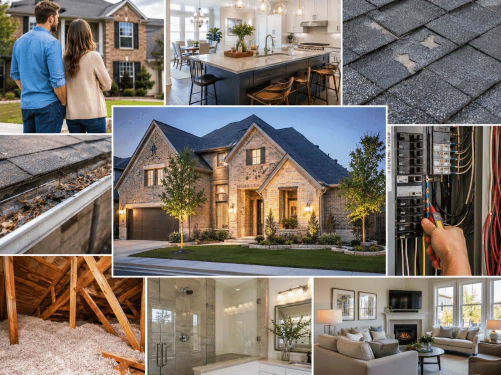 Graphic explaining the importance of professional home inspections for buyers and homeowners in Little Elm, TX.